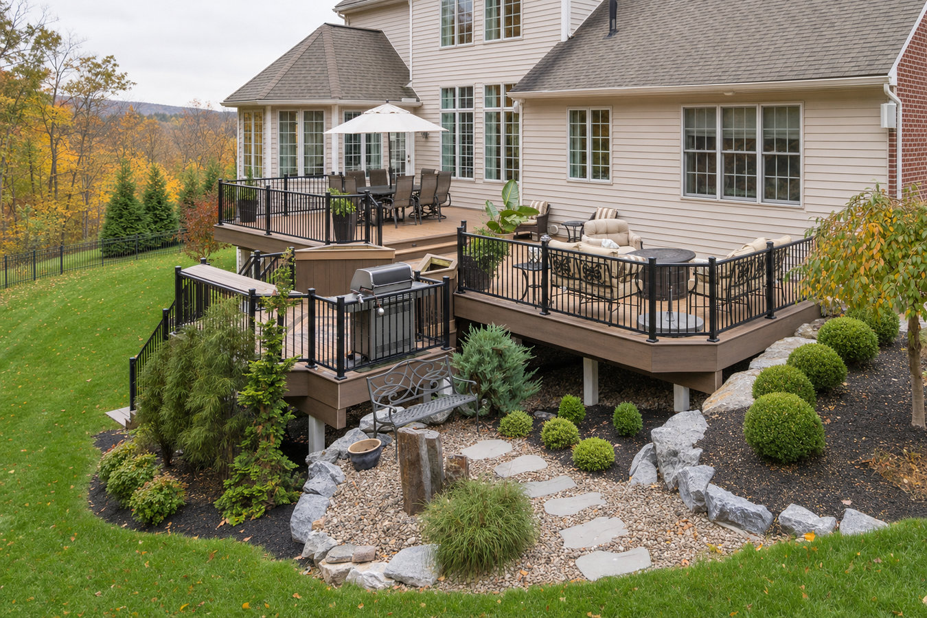 Multi-level decks